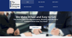 Desktop Screenshot of homehealthins.com