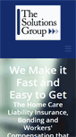 Mobile Screenshot of homehealthins.com